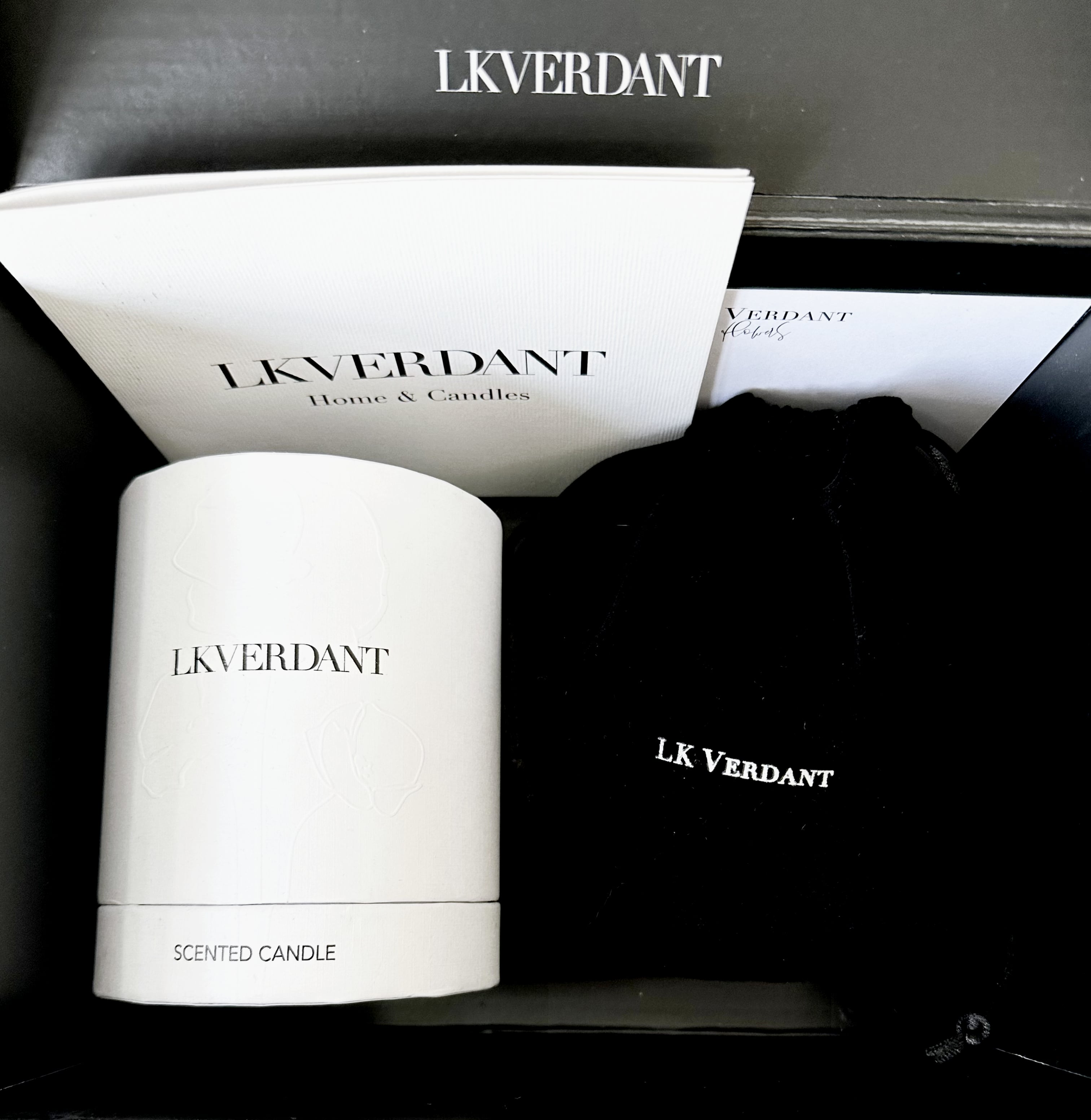 Forever Rose and Blossom Candle Bundle by LK VERDANT