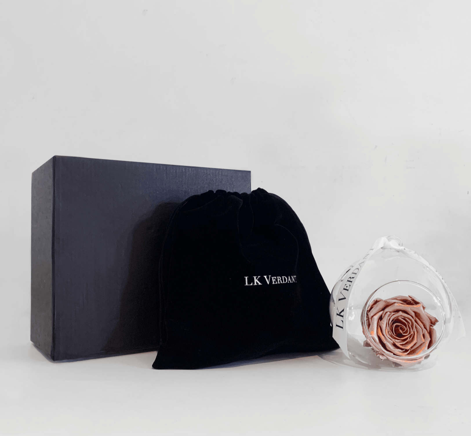 The Always Copper Forever Rose - Shop for Flowers and Forever Roses - LK VERDANT