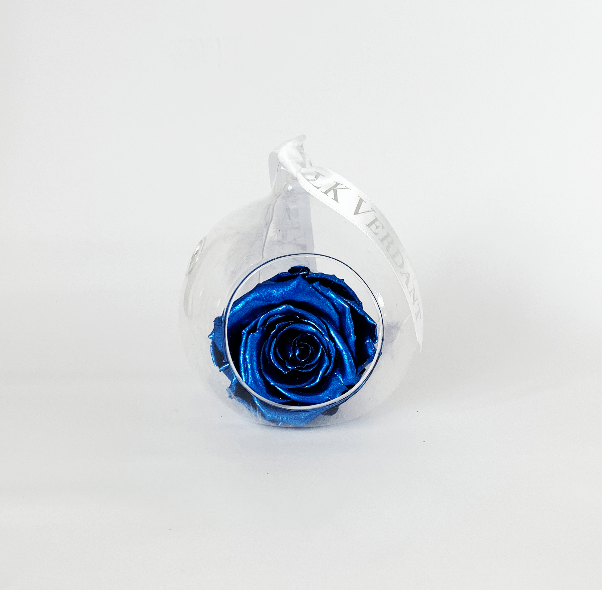 The Always Metallic Blue Forever Rose - Shop for Flowers and Forever Roses - LK VERDANT