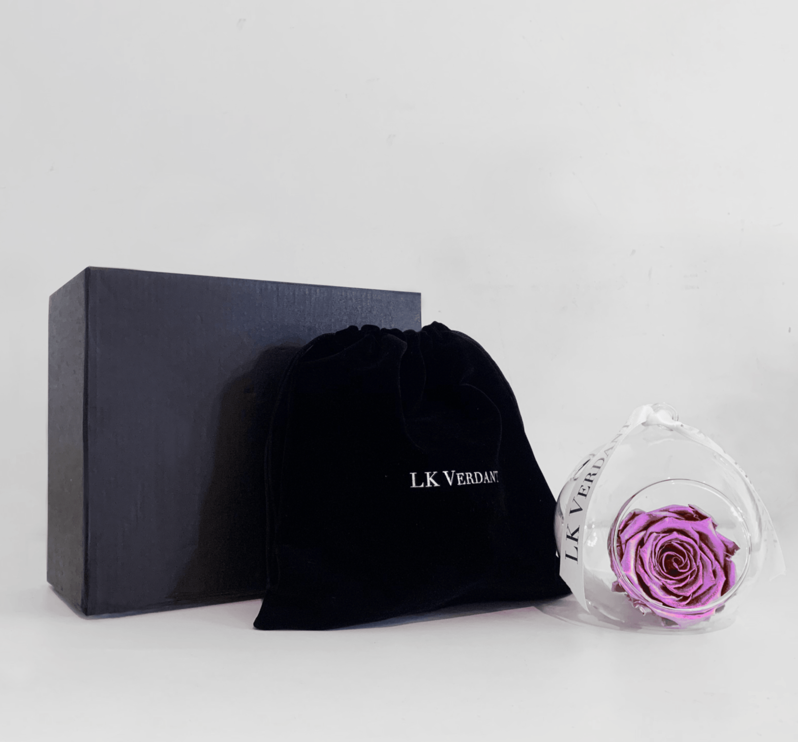 The Always Metallic Pink Forever Rose - Shop for Flowers and Forever Roses - LK VERDANT
