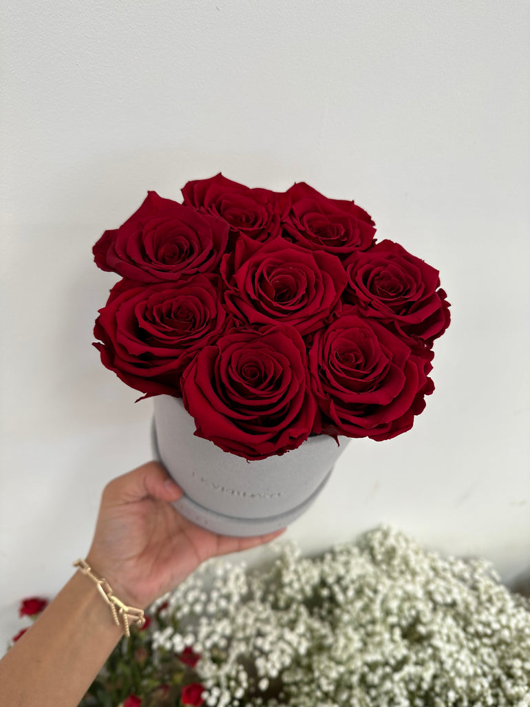 Forever Roses Hatbox - LK VERDANT