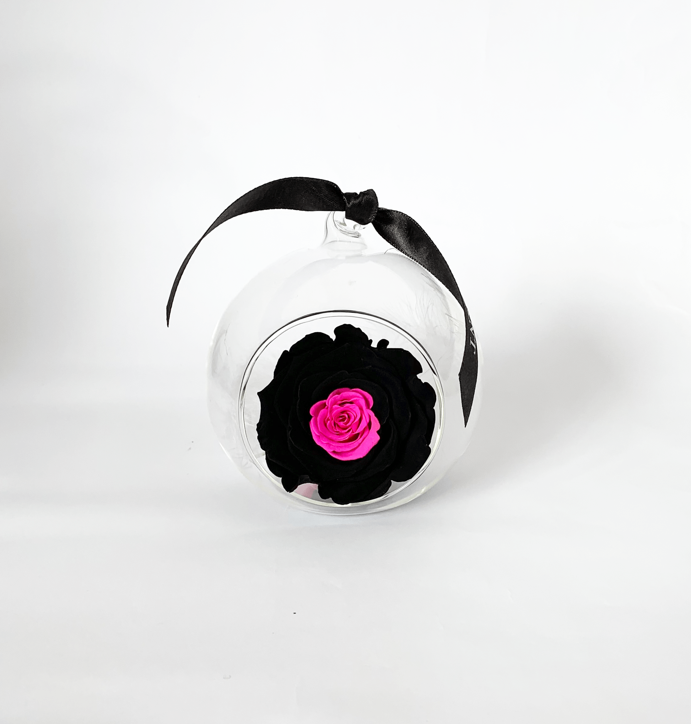 The Always Black And Pink Forever Rose - Shop for Flowers and Forever Roses - LK VERDANT