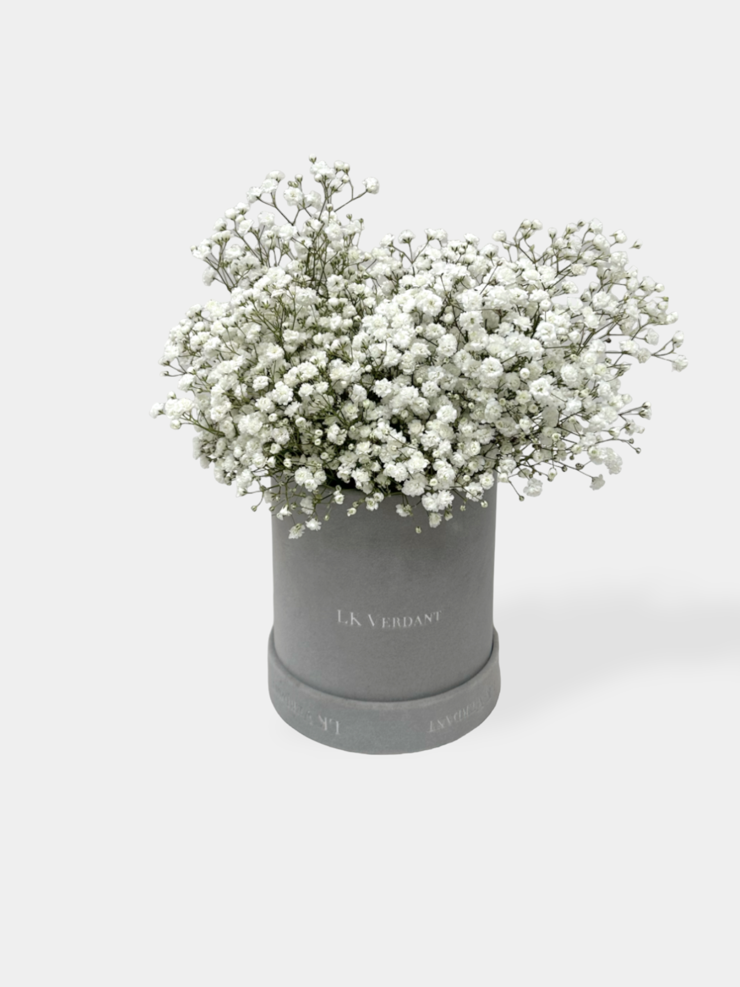 Baby's Breath Hatbox Flowers - LK VERDANT