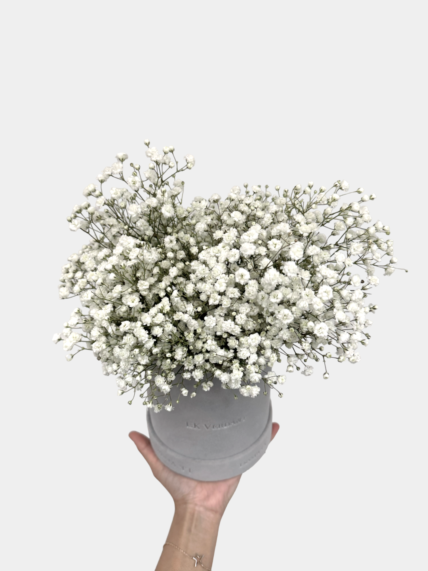 Baby's Breath Hatbox Flowers - LK VERDANT