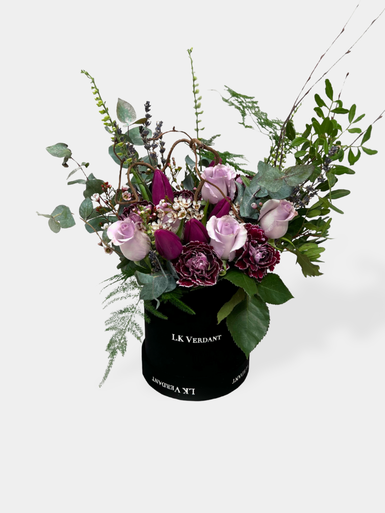 Wild Melody Hatbox Flowers - LK VERDANT